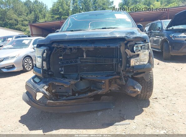 1FTEW1EF4GFB25467 2016 FORD F150 Black Вид спереду