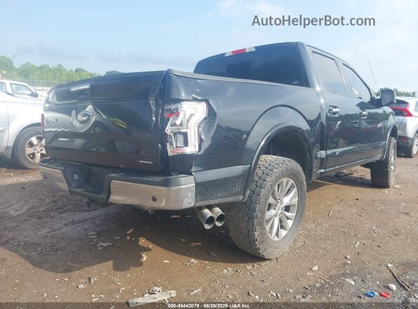 1FTEW1EF4GFB74846 2016 FORD F150 Черный Задняя правая четверть