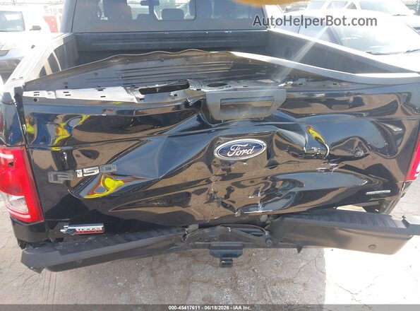 1FTEW1EF4GKD43240 2016 FORD F150 Black Front view