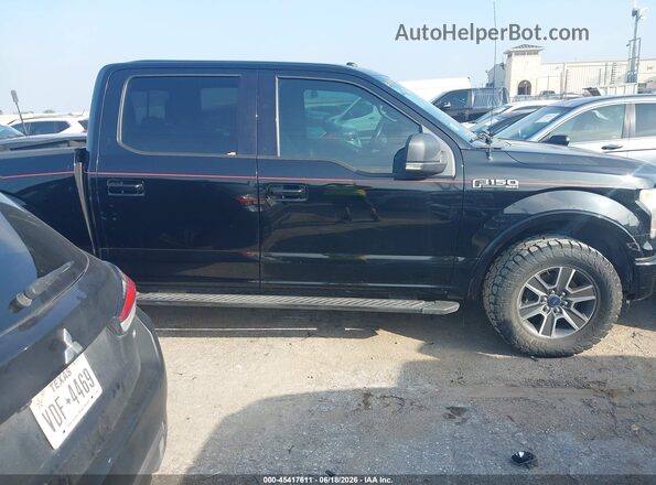 1FTEW1EF4GKD43240 2016 FORD F150 Black Rear interior view