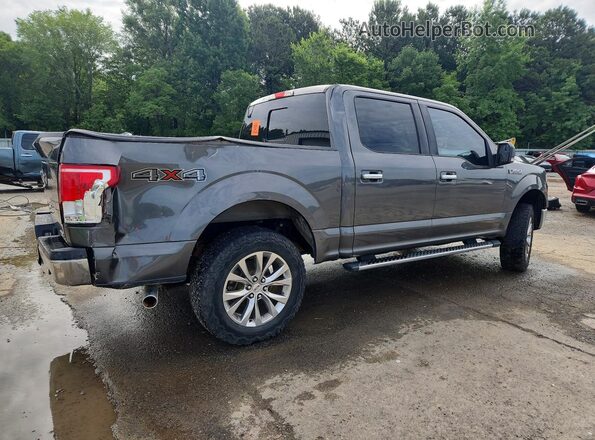 1FTEW1EF4GKD49670 2016 FORD F150 Gray Задня права чверть