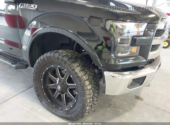 1FTEW1EF4GKF15413 2016 FORD F150 Black Դիմացի տեսք