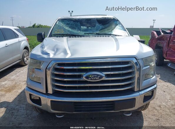 1FTEW1EF4GKF29781 2016 FORD F150 Silver ხელსაწყოთა პანელის ხედი