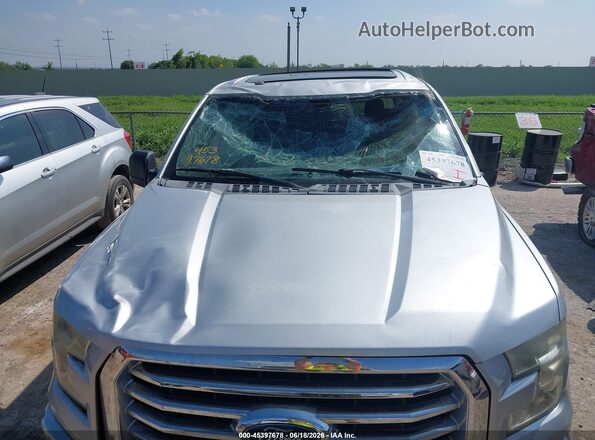 1FTEW1EF4GKF29781 2016 FORD F150 Silver წინა ხედი