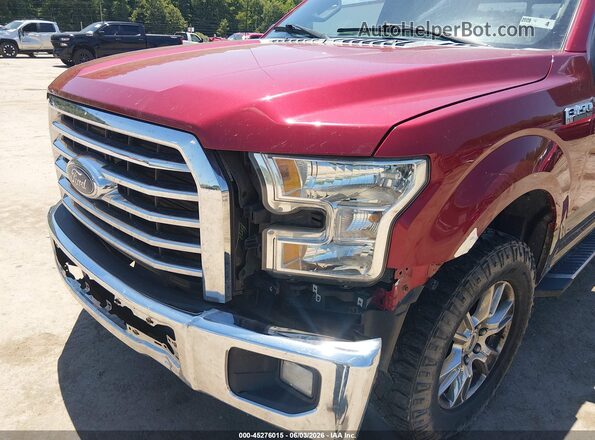 1FTEW1EF5GFB24330 2016 FORD F150 Темно-бордовый Вид спереди