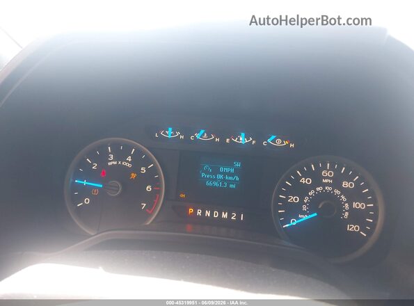 1FTEW1EF5GFC30552 2016 FORD F150 White Հետևի նստատեղերի տեսք