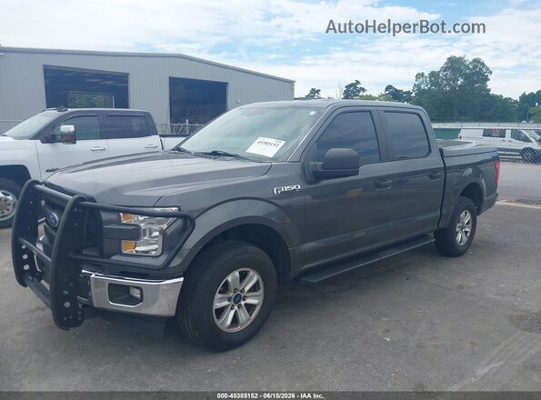 1FTEW1EF5HFC21545 2017 FORD F150 Gray 