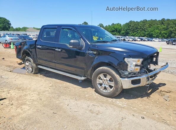 1FTEW1EF5HFC80692 2017 FORD F150 Black წინა მარჯვენა