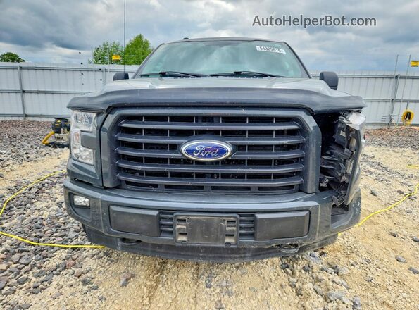 1FTEW1EF5HKC82465 2017 FORD F150 Серый Вид спереди