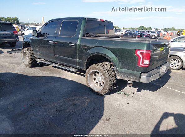 1FTEW1EF6GFB00134 2016 FORD F150 Green Հետևի ձախ