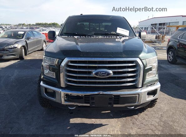 1FTEW1EF6GFB00134 2016 FORD F150 Green Սարքավորումների վահանակի տեսք