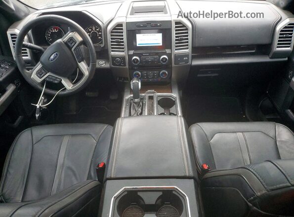 1FTEW1EF6GFB22120 2016 FORD F150 Blue წინა პანელის ხედი