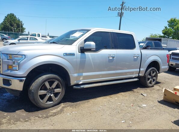 1FTEW1EF6HFA06580 2017 FORD F150 Silver Vista interior de 360 grados
