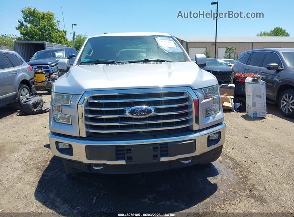 1FTEW1EF6HFA06580 2017 FORD F150 Silver Vista del cuadro de instrumentos