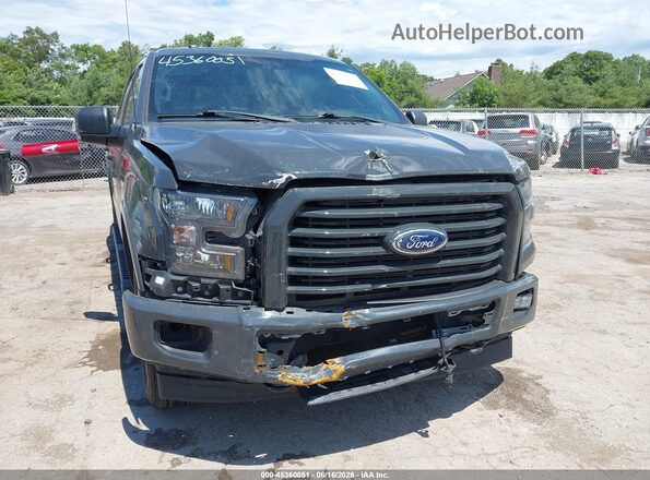 1FTEW1EF6HFA16770 2017 FORD F150 Gray Vista frontal