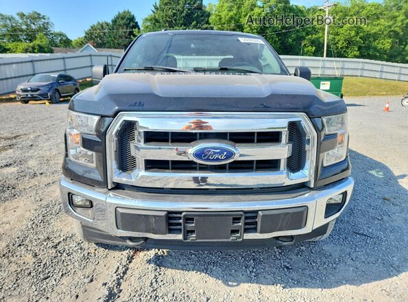 1FTEW1EF6HFC36295 2017 FORD F150 Черный Вид спереди