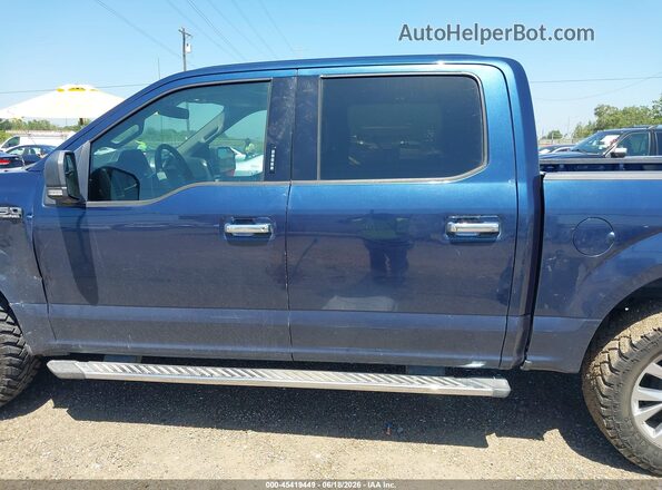 1FTEW1EF6HKC82104 2017 FORD F150 Blue 