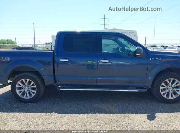 1FTEW1EF6HKC82104 2017 FORD F150 Blue სალონის 360-გრადუსიანი ხედი