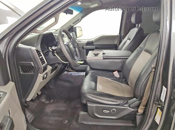 1FTEW1EF7GFA55480 2016 FORD F150 Gray Front interior view