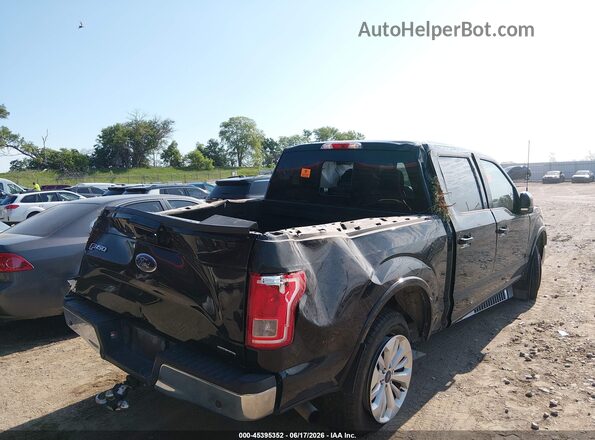 1FTEW1EF7GKD68116 2016 FORD F150 Black Front view