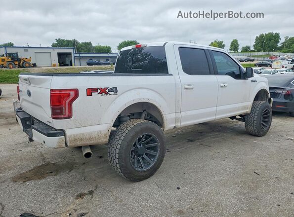 1FTEW1EF7GKF65030 2016 FORD F150 White უკანა მარჯვენა