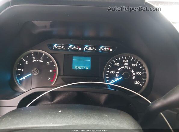 1FTEW1EF8GFA21774 2016 FORD F150 White Vista de los asientos traseros