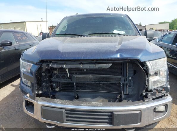 1FTEW1EF8GFA77438 2016 FORD F150 Blue Սարքավորումների վահանակի տեսք