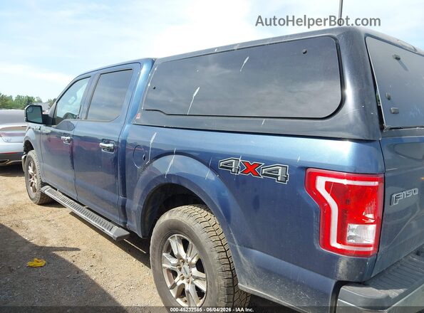 1FTEW1EF8GFA77438 2016 FORD F150 Blue Սալոնի 360 աստիճան տեսք