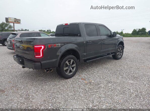 1FTEW1EF8HKC68690 2017 FORD F150 Black Trasero derecho