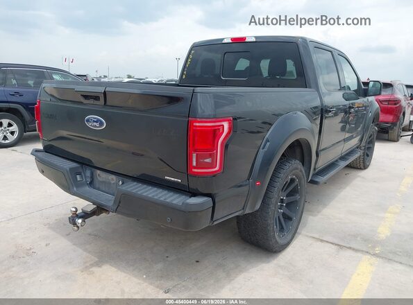 1FTEW1EF9GFB11418 2016 FORD F150 Black Tył prawy