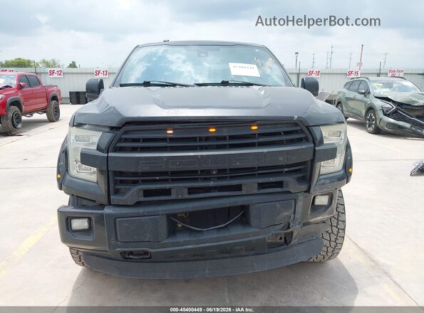 1FTEW1EF9GFB11418 2016 FORD F150 Black Widok zestawu wskaźników