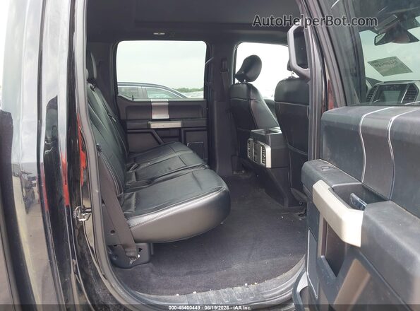 1FTEW1EF9GFB11418 2016 FORD F150 Black Widok naklejki z numerem VIN