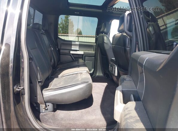 1FTEW1EF9GKE17834 2016 FORD F150 Black VIN կոդի պիտակի տեսք