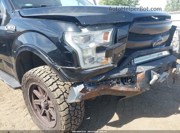1FTEW1EF9GKE17834 2016 FORD F150 Black Դիմացի տեսք