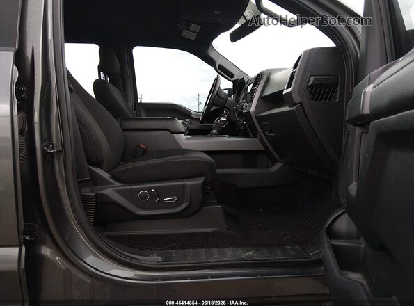 1FTEW1EF9HFB71264 2017 FORD F150 Black Front interior view