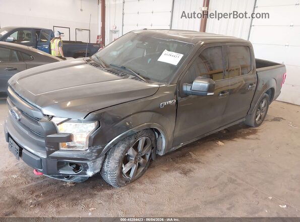 1FTEW1EFXGFB46288 2016 FORD F150 Gray Front left