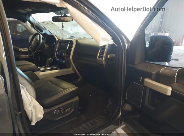 1FTEW1EFXGFB46288 2016 FORD F150 Gray Front interior view
