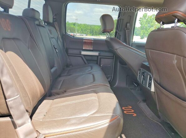 1FTEW1EFXGFB62541 2016 FORD F150 White Vista de los asientos traseros