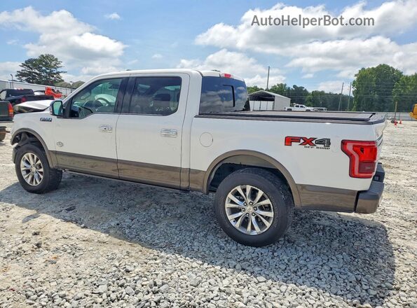 1FTEW1EFXGFB62541 2016 FORD F150 White Trasero izquierdo