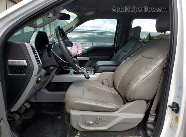 1FTEW1EFXGFC14315 2016 FORD F150 Белый Вид салона спереди