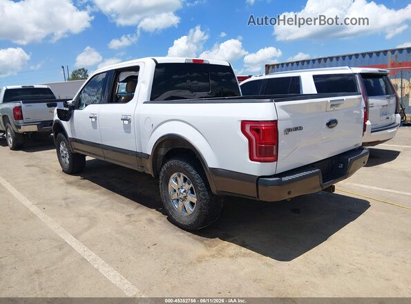 1FTEW1EFXGFD33689 2016 FORD F150 White Հետևի ձախ