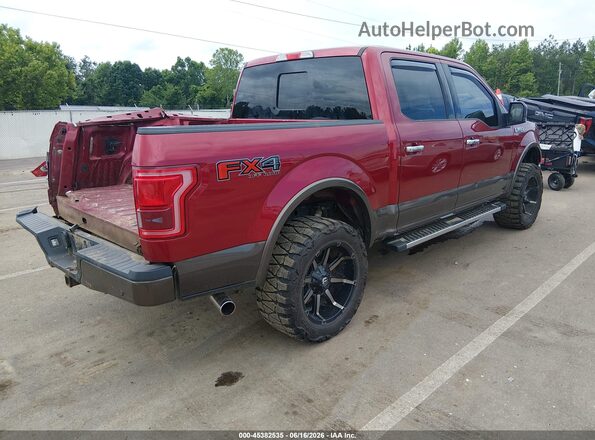 1FTEW1EFXGKE60871 2016 FORD F150 Red უკანა მარჯვენა