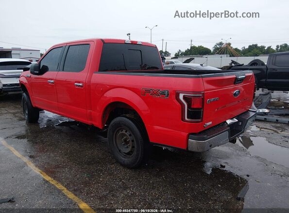 1FTEW1EFXGKF64177 2016 FORD F150 Red Tył lewy