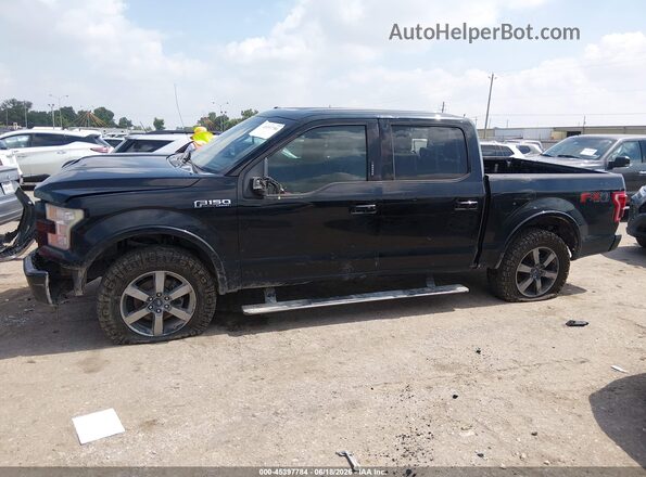 1FTEW1EFXHFB21280 2017 FORD F150 Черный Панорамный вид салона 360°
