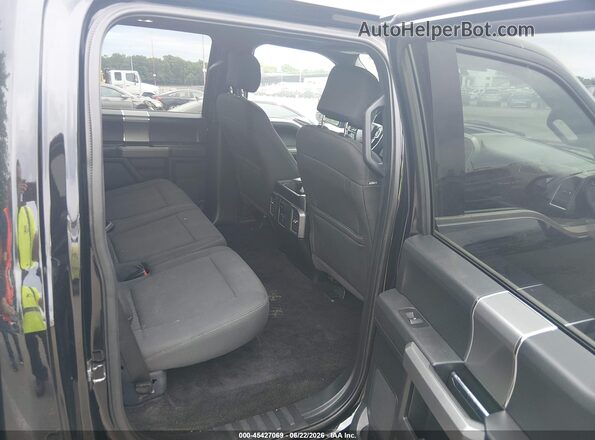 1FTEW1EG0GFA49352 2016 FORD F150 Black VIN կոդի պիտակի տեսք