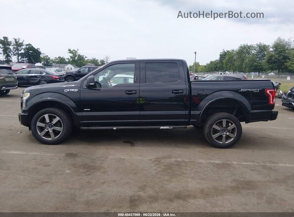 1FTEW1EG0GFA49352 2016 FORD F150 Black Սալոնի 360 աստիճան տեսք