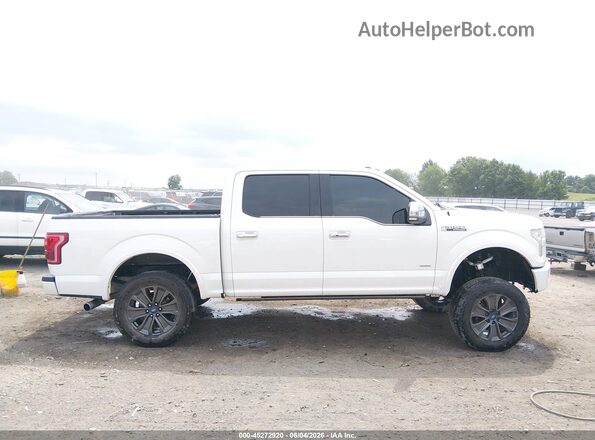 1FTEW1EG0GFA67818 2016 FORD F150 White Widok wnętrza 360 stopni
