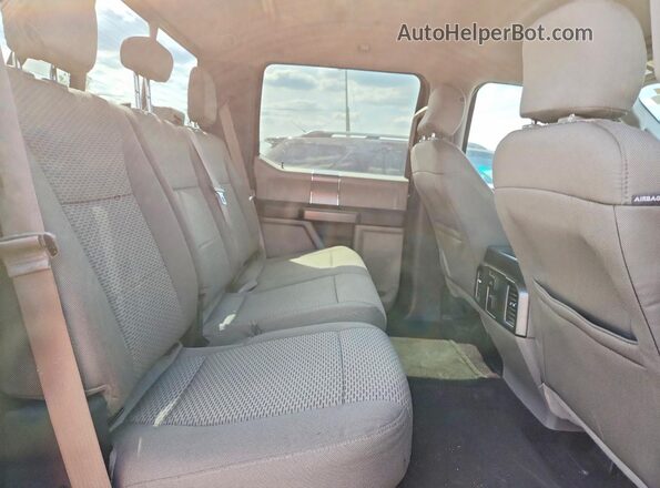 1FTEW1EG0GFB24986 2016 FORD F150 Green უკანა სავარძლების ხედი