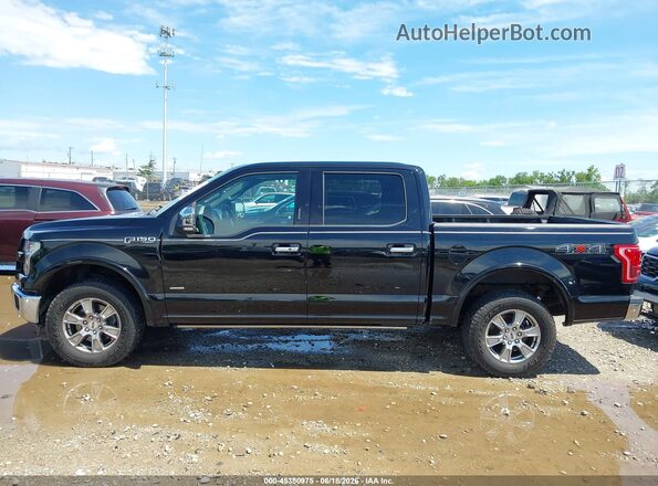 1FTEW1EG0GFD15078 2016 FORD F150 Black Widok wnętrza 360 stopni