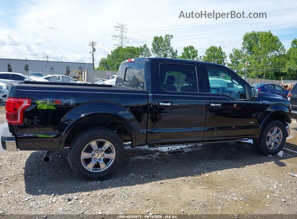 1FTEW1EG0GFD15078 2016 FORD F150 Black Widok wnętrza z tyłu